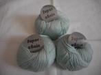 3 x 50g Super Chain  licht blauw, Ophalen, Nieuw, Breien of Haken, Wol of Garen