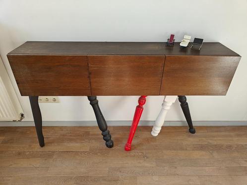 Vintage wandkast, Huis en Inrichting, Kasten | Wandmeubels, Gebruikt, Met lade(s), Ophalen