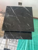 marmer tafel, Huis en Inrichting, Tafels | Salontafels, Ophalen, Zo goed als nieuw, Vierkant