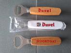Duvel moortgat 3 verschillende openers houthandvat, Verzamelen, Ophalen of Verzenden, Zo goed als nieuw, Duvel