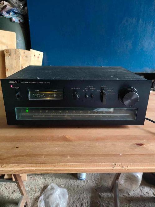 HITACHI FT-440 - TUNER, Audio, Tv en Foto, Tuners, Gebruikt, Ophalen of Verzenden