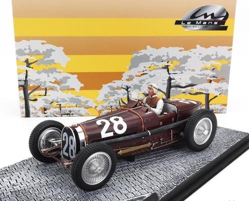 1:18 Le Mans Miniatures Bugatti T59 Tazio Nuvolari Monaco 34, Hobby en Vrije tijd, Modelauto's | 1:18, Nieuw, Auto, Overige merken