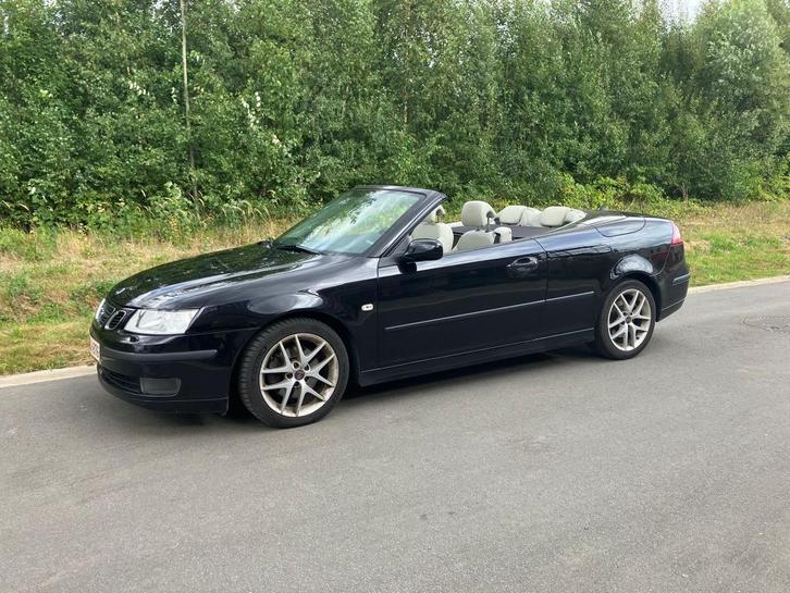 Saab 9-3 Vector Cabriolet 1.9 TiD Automaat, Auto's, Saab, Particulier, Saab 9-3, ABS, Airconditioning, Boordcomputer, Lederen bekleding