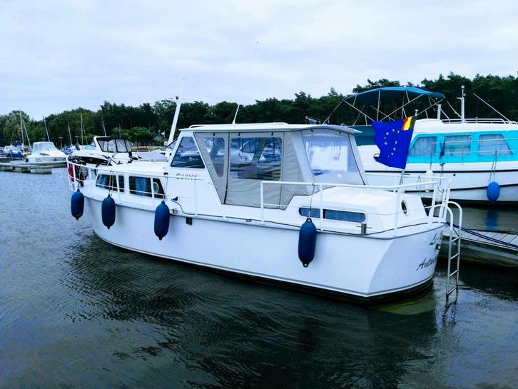 Ten Broecken Kruiser 10m, Watersport en Boten, Motorboten en Motorjachten, Zo goed als nieuw, Staal, Ophalen