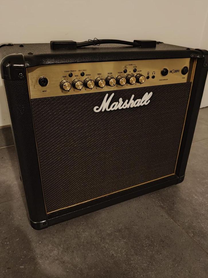 Marshall MG30FX, 30 watt versterker, Muziek en Instrumenten, Versterkers | Bas en Gitaar, Zo goed als nieuw, Gitaar, Minder dan 50 watt
