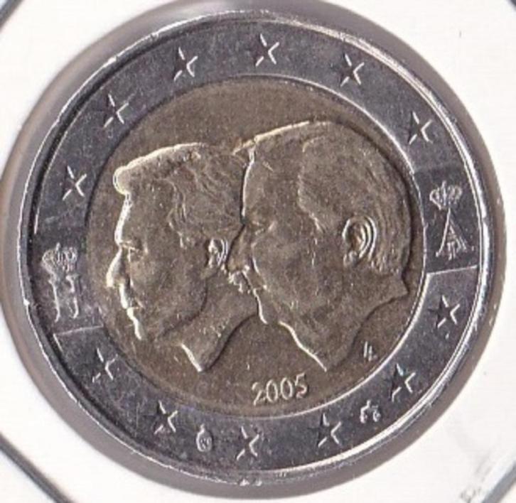 Belgique 2005 Union-belgo-Luxembourgeoise, Postzegels en Munten, Munten | Europa | Euromunten, Losse munt, 2 euro, België, Verzenden