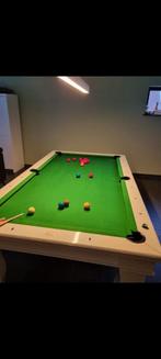 Pooltafel snookertafel eettafel 7,5 voet incl toebehoren, Sport en Fitness, Biljarten en Poolen, Ophalen, Gebruikt, Snookertafel
