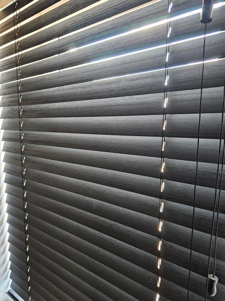 Bamboe lamellen, Huis en Inrichting, Stoffering | Gordijnen en Lamellen, Nieuw, Zwart, Ophalen