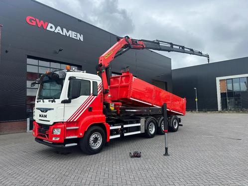 MAN TGS 35.440 8x4 Tridem Kipper/ PK 26002-EH E Euro 6, Auto's, Vrachtwagens, ABS, Achteruitrijcamera, Airconditioning, Centrale vergrendeling