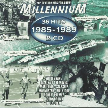 SET 2 x Dubbel CD * Milleniumhits 1980-1984 & 1989 = 76 HITS beschikbaar voor biedingen