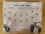 Guirlande lumineuse à lettres - 18 lettres - NOUVEAU ‼️, Maison & Meubles, Lampes | Autre, Enlèvement ou Envoi, Neuf