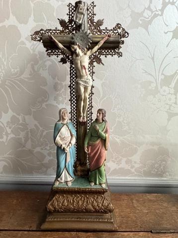 Antiek Altaarkruis - Eind 19de eeuw beschikbaar voor biedingen