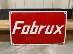 FOBRUX emaille bord gezocht, Verzamelen, Ophalen, Gebruikt