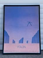 Lithographie de jean michel folon, Antiek en Kunst, Kunst | Litho's en Zeefdrukken, Ophalen of Verzenden