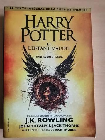 Harry Potter et l'Enfant maudit de J. K. Rowling beschikbaar voor biedingen