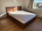 Matras van 180 cm + bed met boxspringladen (IKEA), Ophalen, Tweepersoons, 180 cm, Matras