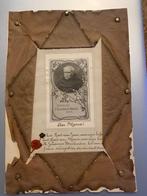 Reliek prentje Pater Valentinus Paquay - stukje habijt & lak, Verzamelen, Ophalen of Verzenden, Gebruikt, Kaart of Prent, Christendom | Katholiek