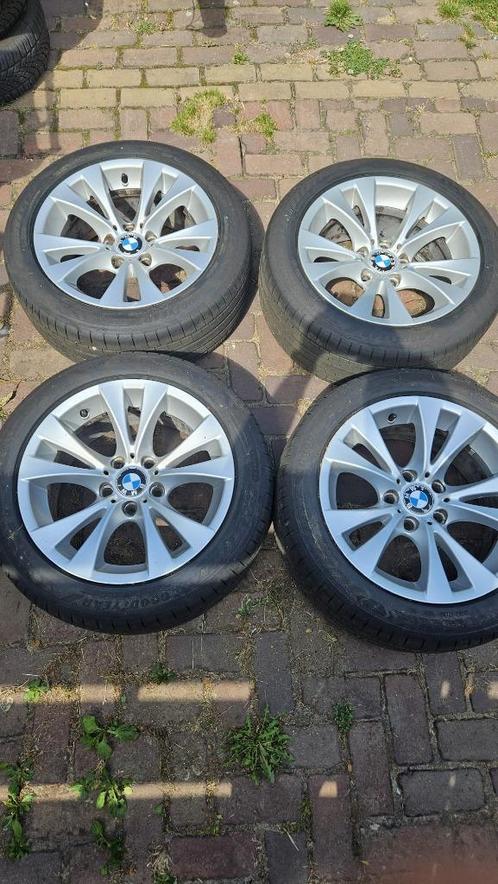 BMW E61 5 serie velgen zomerbanden 245/45/17 Good Year, Auto-onderdelen, Banden en Velgen, Velg(en), Zomerbanden, 17 inch, 245 mm