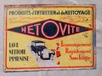 Zeldzaam reclamebord Simonis Netovite, Ophalen of Verzenden, Zo goed als nieuw, Reclamebord