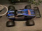 traxxas e-revo 1/16 (brushed) bieden, Hobby en Vrije tijd, Auto offroad, Elektro, Gebruikt, Ophalen of Verzenden