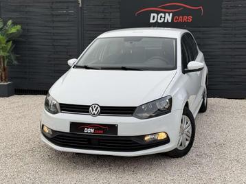 Volkswagen Polo 1.4 CR TDi BlueMotion (bj 2015), Auto's, Stof, 1165 kg, Wit, Bedrijf