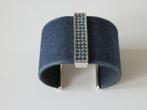 Swarovski armband., Handtassen en Accessoires, Armbanden, Met kristal, Overige materialen, Blauw, Ophalen of Verzenden