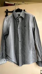 Chemise rayée taille XL, Vêtements | Hommes, Chemises, Comme neuf, Noir, Enlèvement ou Envoi, Armani