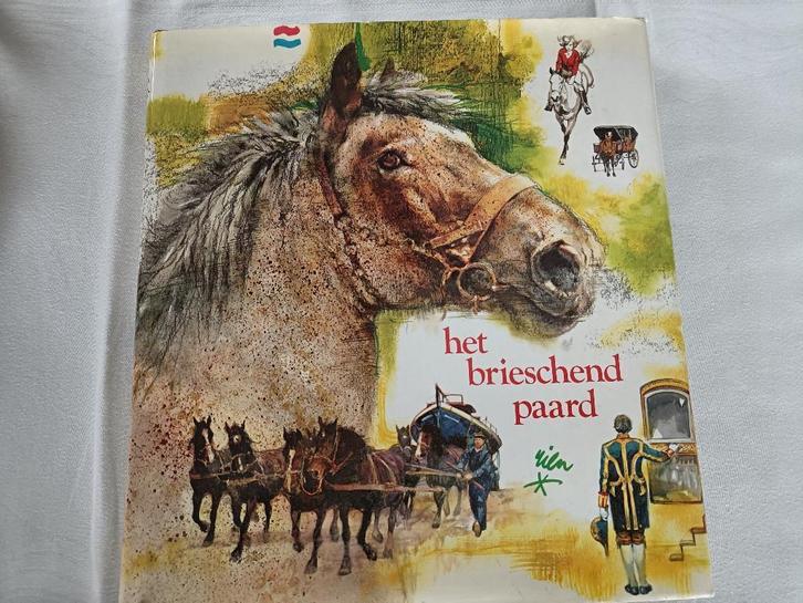Het brieschend paard, Rien Poortvliet, Boeken, Kunst en Cultuur | Beeldend, Zo goed als nieuw, Schilder- en Tekenkunst, Ophalen of Verzenden