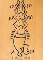 ORIGINEEL WERK VAN KEITH HARING MET CERTIFICAAT., Enlèvement