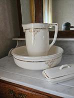 Set à linge Boch La Louviere avec porte-savons, Antiquités & Art, Enlèvement