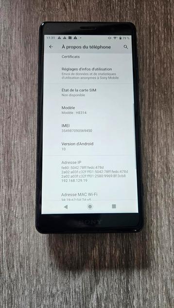 Smart phone Sony Xperia, Ophalen, Zo goed als nieuw