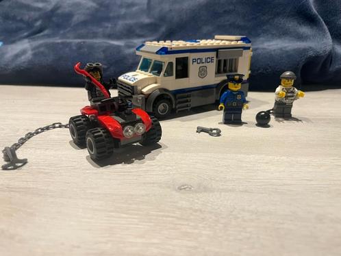 206. Lego City #60043 : Prisoner Transporter - Compleet, Kinderen en Baby's, Speelgoed | Duplo en Lego, Gebruikt, Lego, Complete set