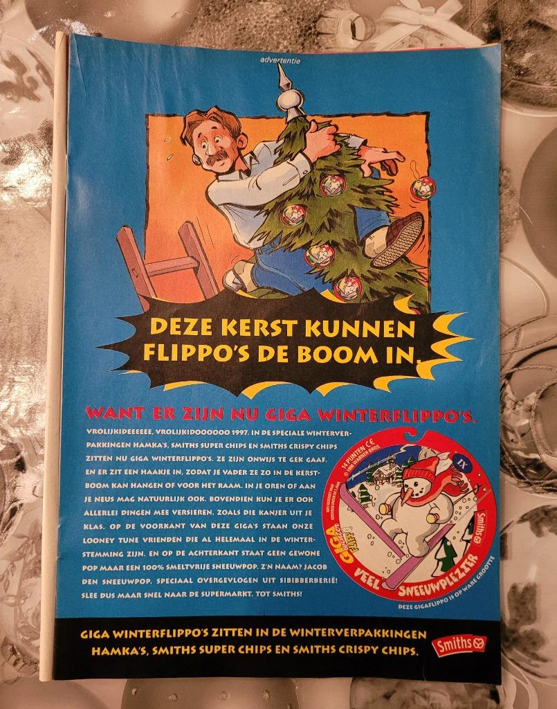 GIGA WINTERFLIPPO`S advertentie, verzamel item, Verzamelen, Flippo's, Overige typen, Kerstflippo's, Winter, Verzenden