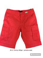 cargoshort Tommy Hilfiger mt 31, Comme neuf, Taille 48/50 (M), Tommy hilfiger, Rouge
