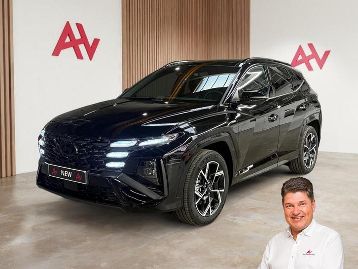 Hyundai Tucson N-Line 1.6 T-GDI DCT ** Pano | Zetel/Stuurve, Auto's, Hyundai, Bedrijf, Tucson, ABS, Adaptive Cruise Control, Airbags
