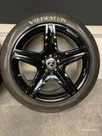 19” originele Mercedes GLA W156 AMG velgen + winterbanden, 19 inch, Gebruikt, Banden en Velgen, 235 mm