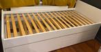 Bed, dubbel onderaan + opberg lades, Ophalen, Gebruikt