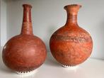 Kavel van 2 prachtig terracotta aardewerk uit Djenné, Mali, Antiek en Kunst, Ophalen