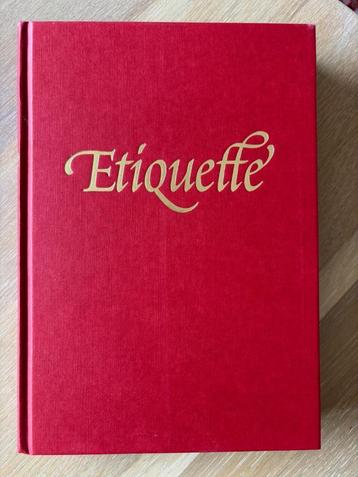 Boek " Etiquette" de regels van het spel beschikbaar voor biedingen