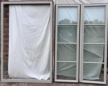 Terrasdeur in hout (Afrormosia) (2 stuk) beschikbaar voor biedingen