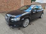 Audi A3 2.0 Tdi S-Line 136pk(Bouwjaar 2009/213.000km)Euro5, Auto's, Euro 5, Zwart, 4 cilinders, Leder en Stof