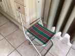 Vintage kampeerstoeltje, Tuin en Terras, Tuinstoelen, Ophalen, Gebruikt, Aluminium