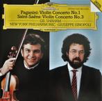 Vioolconcerti Paganini 1 en Saint-Saëns 3 - Shaham/ Sinopoli, Enlèvement ou Envoi, Comme neuf, Orchestre ou Ballet
