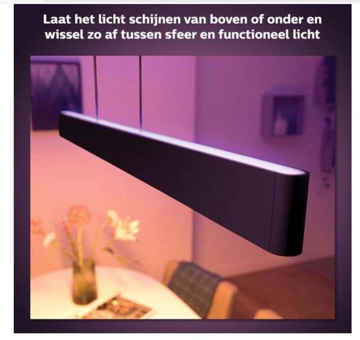Philips Hue Ensis Hanglamp - White and Color Ambiance, Huis en Inrichting, Lampen | Hanglampen, Nieuw, Ophalen