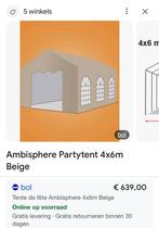 Prachtige partytent 6 op 4 mag weg voor 400€, Ophalen, Zo goed als nieuw, Partytent