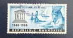 Postzegel Rwanda OBP 190, Postzegels en Munten, Ophalen of Verzenden, Gestempeld