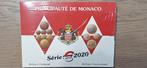 EUROS MONACO SERIE BU 2020, Ophalen of Verzenden, Monaco, 2 euro, Setje