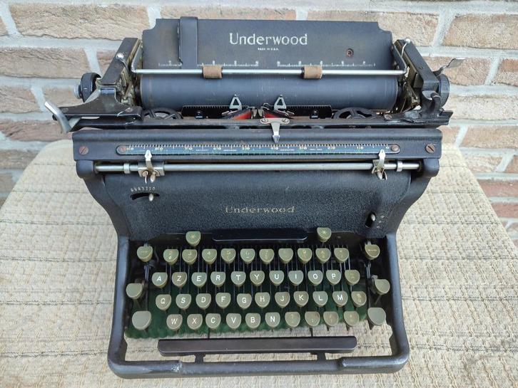 Underwood Standard n6 de 1939, Diversen, Typemachines, Gebruikt, Ophalen