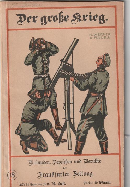 Der Große Krieg heft 79, Verzamelen, Militaria | Algemeen, Ophalen of Verzenden