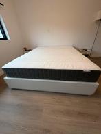 Wit bed ikea nordli met lades, Huis en Inrichting, Slaapkamer | Bedden, Ophalen, Zo goed als nieuw, Wit